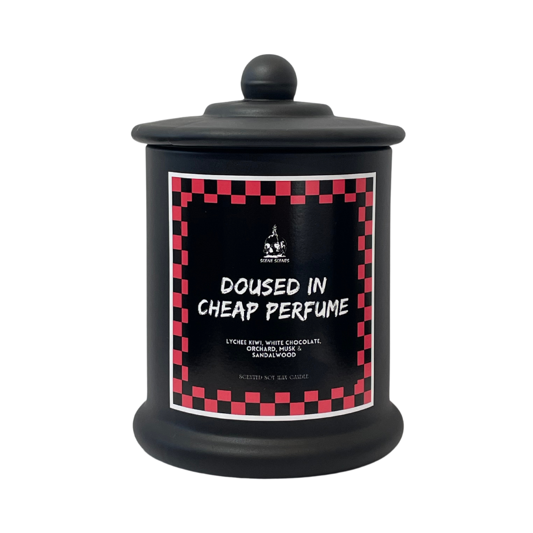 Doused In Cheap Perfume Candle