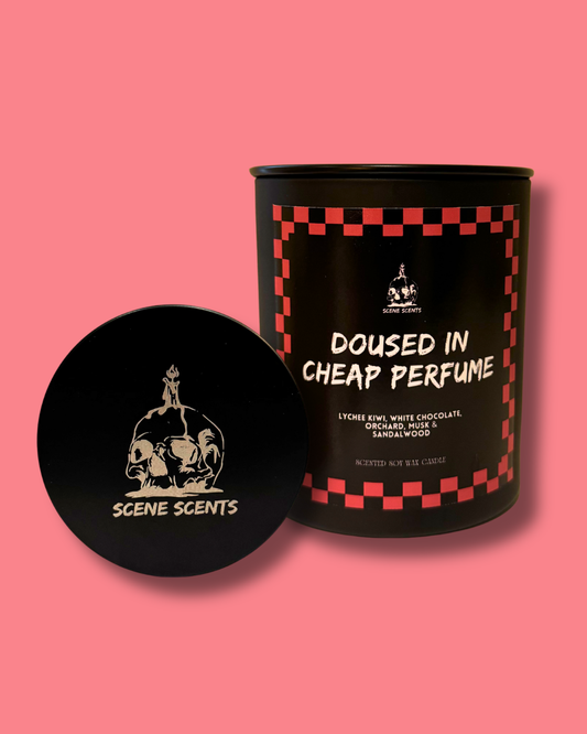 Doused In Cheap Perfume Candle