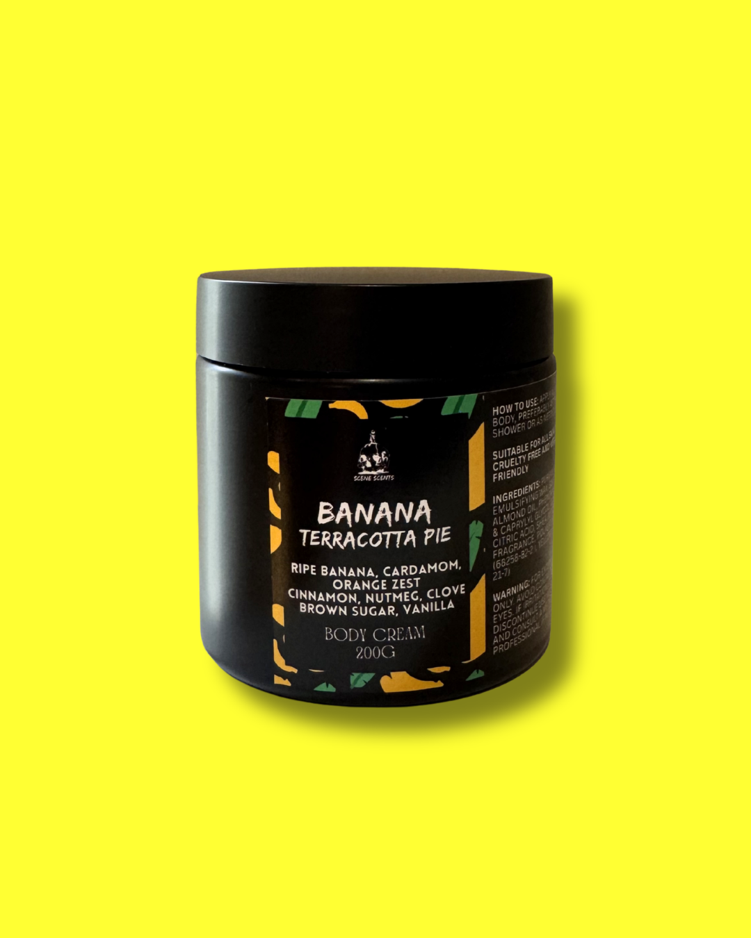 Banana Terracotta Pie Body Cream
