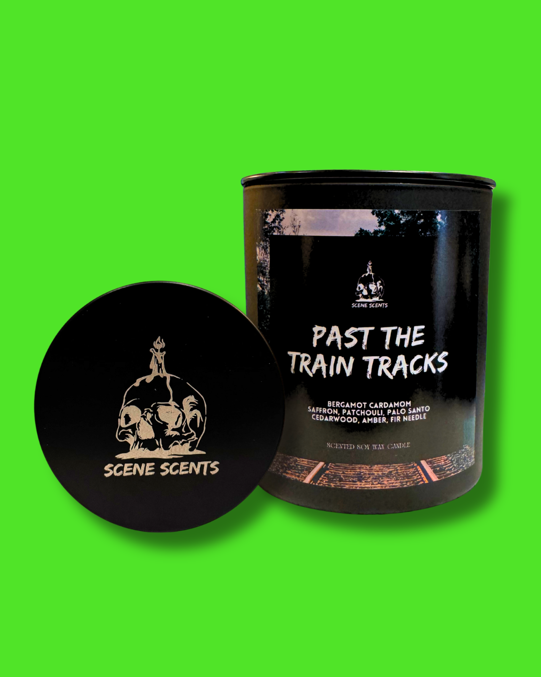 Past The Train Tracks Candle